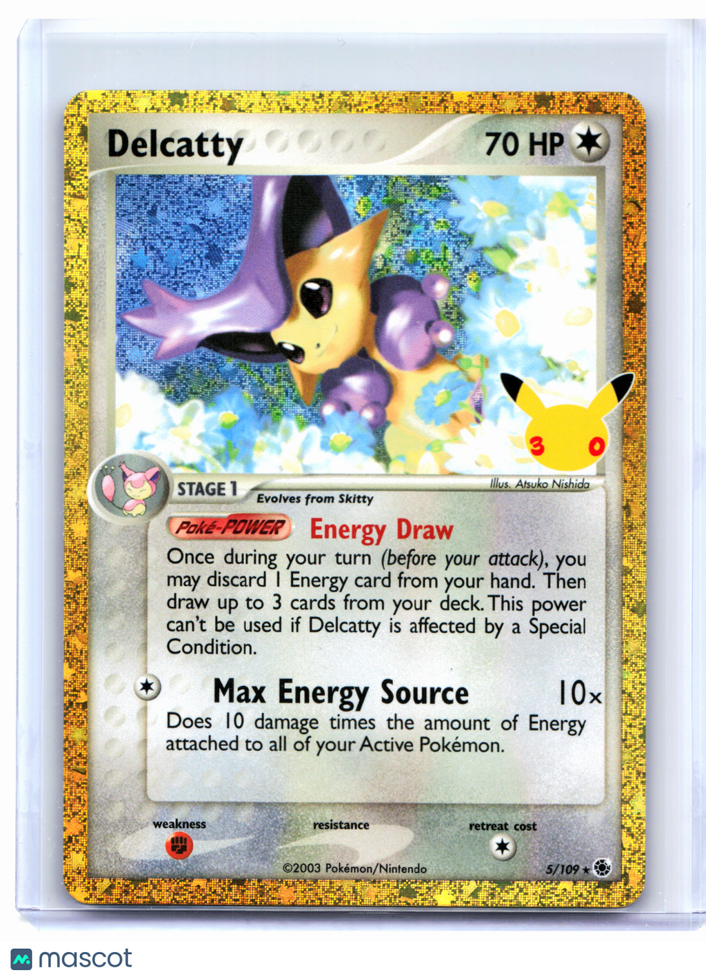 2026 Pokemon—Delcatty #5/109 30th Celebration: Classic Collection—CC Holo