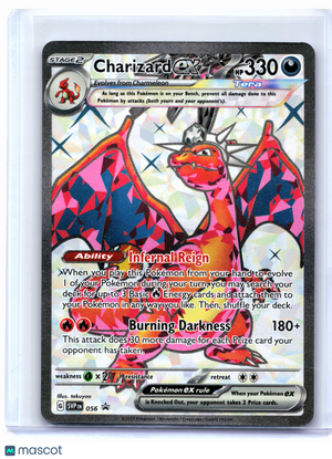 2023 Pokemon—Charizard ex #056 Scarlet & Violet Promo—Black Star Promo Holo [LP]