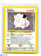 1999 Pokemon—Clefairy #5/102 Base Set—Holo Rare [Heavily Played]