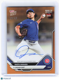 2025 Topps Now Road to Opening Day —Shota Imanaga #A-SI Orange Auto 16/25