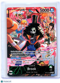 2026 One Piece—Brook (Alt Art) #OP15-022 Adventure on Kami's Island—Leader [LP]