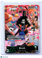 2026 One Piece—Brook (Alt Art) #OP15-022 Adventure on Kami's Island—Leader [LP]