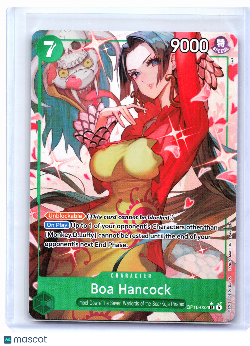 2026 One Piece—Boa Hancock (Alternate Art) #OP16-032 The Time of Battle—SR Foil