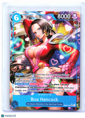 2026 One Piece—Boa Hancock (Alternate Art) #EB03-026 Heroines Edition—SR Foil