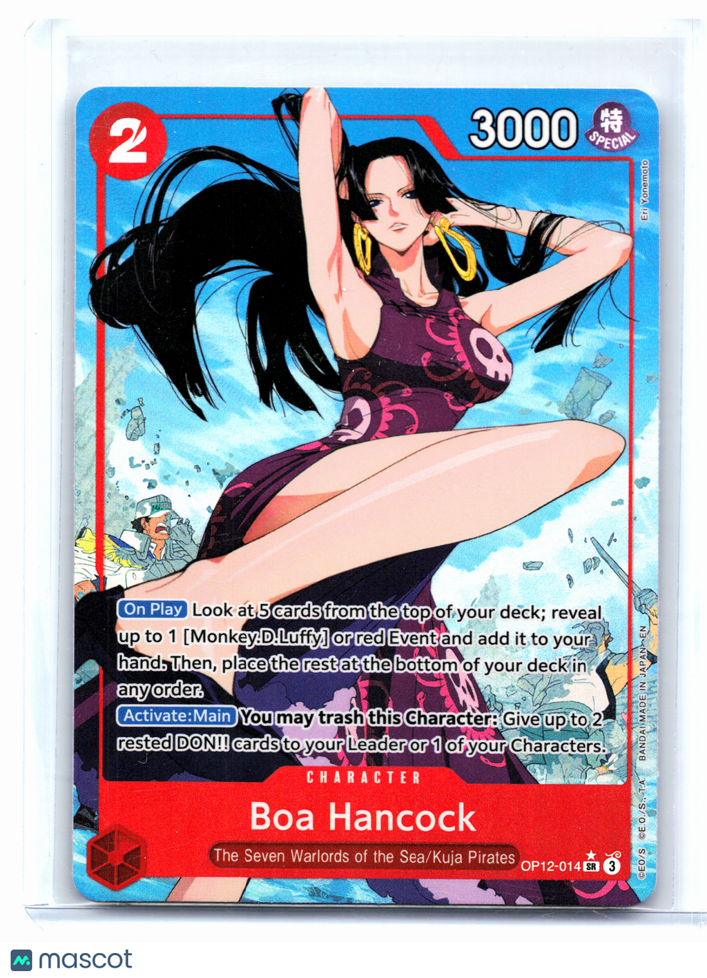 2025 One Piece—Boa Hancock (Alt Art) #OP12-014 Legacy of the Master—SR Foil