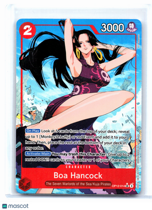 2025 One Piece—Boa Hancock (Alt Art) #OP12-014 Legacy of the Master—SR Foil