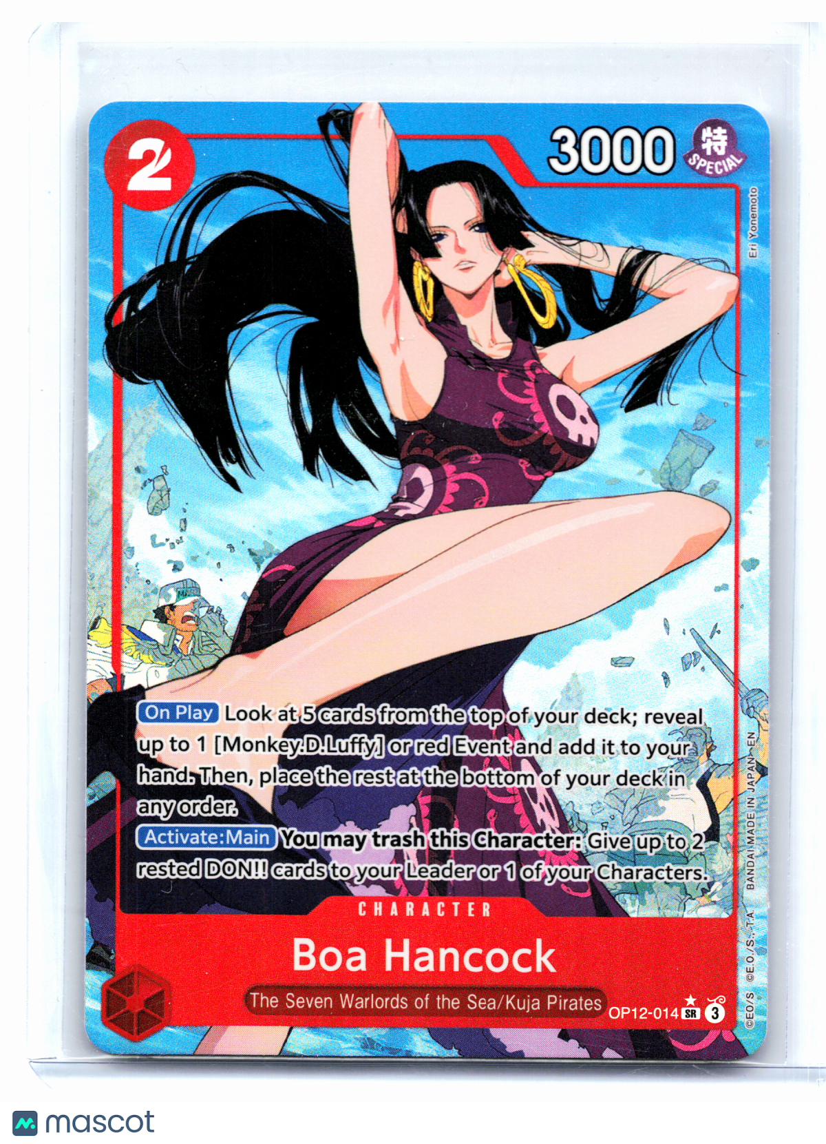 2025 One Piece—Boa Hancock (Alt Art) #OP12-014 Legacy of the Master—SR Foil