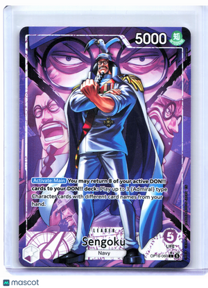 2026 One Piece—Sengoku (Alternate Art) #OP16-060 The Time of Battle—Leader Foil
