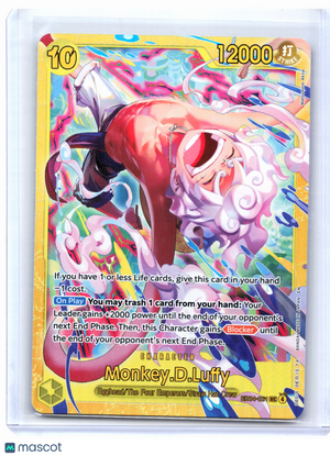 2026 One Piece—Monkey.D.Luffy #EB04-061 Adventure on Kami's Island—SEC Foil