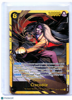 2026 One Piece—Crocodile #OP14-120 The Azure Sea's Seven—Secret Rare Foil