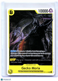 2026 One Piece—Gecko Moria #OP14-104 The Azure Sea's Seven—Super Rare Foil