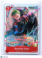 2026 One Piece—Roronoa Zoro #EB04-007 Adventure on Kami's Island—Super Rare Foil