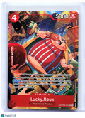2025 One Piece—Lucky.Roux (TR) #OP09-015 A Fist of Divine Speed—Rare Foil