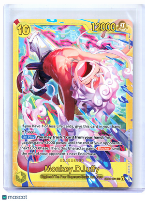 2026 One Piece—Monkey.D.Luffy #EB04-061 Adventure on Kami's Island—SEC Foil
