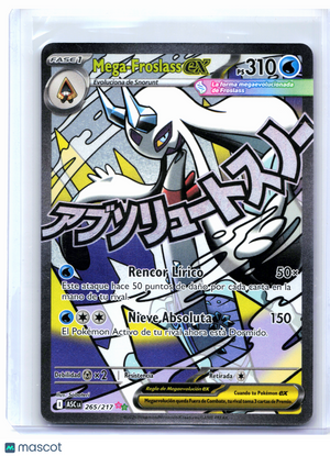 2026 Pokemon—Mega Froslass ex #265/217 Ascended Heroes—Mega Attack Rare Spanish