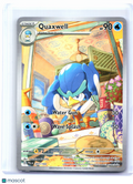 2023 Pokemon—Quaxwell #207/193 Paldea Evolved—Illustration Rare Holo
