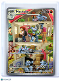 2023 Pokemon—Machoke #177/165 Scarlet & Violet 151—Illustration Rare Holo