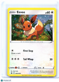 2021 Pokemon—Eevee #SWSH095 Sword & Shield Promos—Black Star Promo Holo [LP]