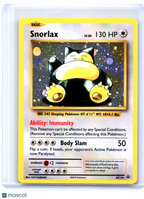 2016 Pokemon—Snorlax #XY179 XY Promos—Black Star Promo Holo [Moderately Played]