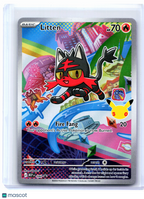 2026 Pokemon—Litten #044 Mega Evolution Promo—Black Star Promo Holo