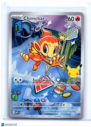2026 Pokemon—Chimchar #041 Mega Evolution Promo—Black Star Promo Holo