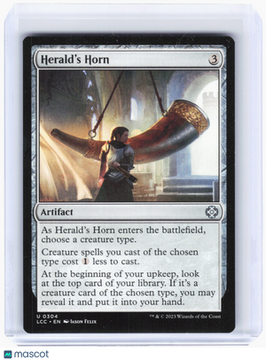 2023 MTG—Herald's Horn #304 The Lost Caverns of Ixalan Commander—U Nonfoil