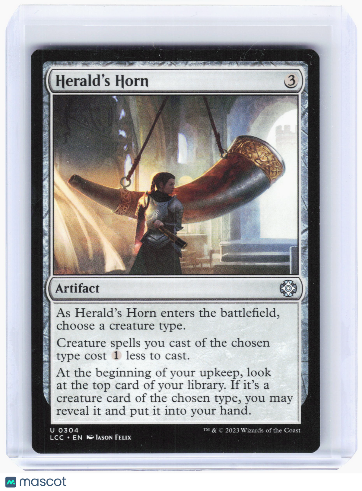 2023 MTG—Herald's Horn #304 The Lost Caverns of Ixalan Commander—U Nonfoil