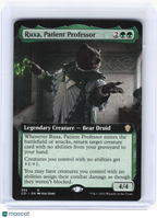 2021 MTG—Ruxa, Patient Professor #393 Commander 2021—Rare Nonfoil (Extended Art)