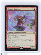 2026 Magic: The Gathering—Hexing Squelcher #145 Lorwyn Eclipsed—Rare Foil
