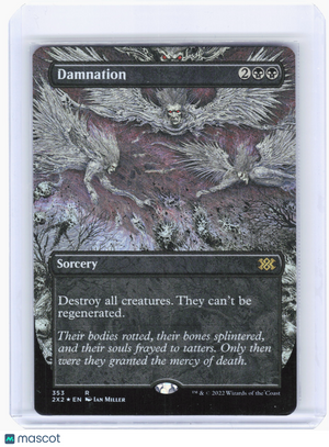 2022 Magic: TG—Damnation #353 Double Masters 2022—Rare Foil (Borderless)