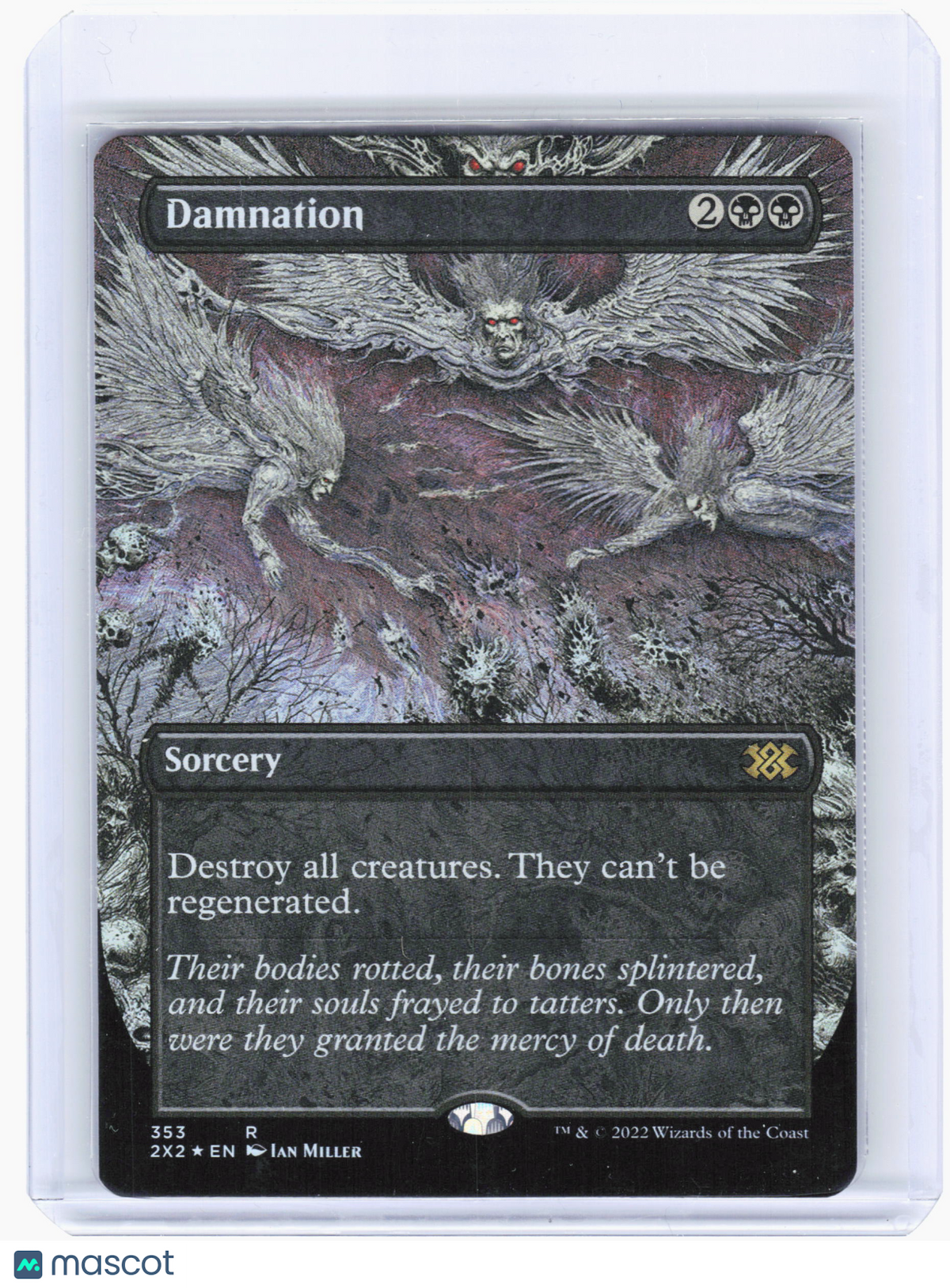2022 Magic: TG—Damnation #353 Double Masters 2022—Rare Foil (Borderless)