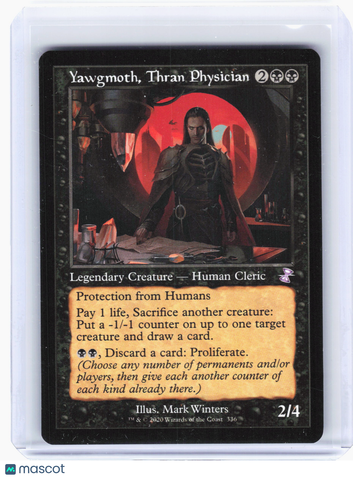 2021 MTG—Yawgmoth, Thran Physician #336 Time Spiral Remastered—Special Nonfoil