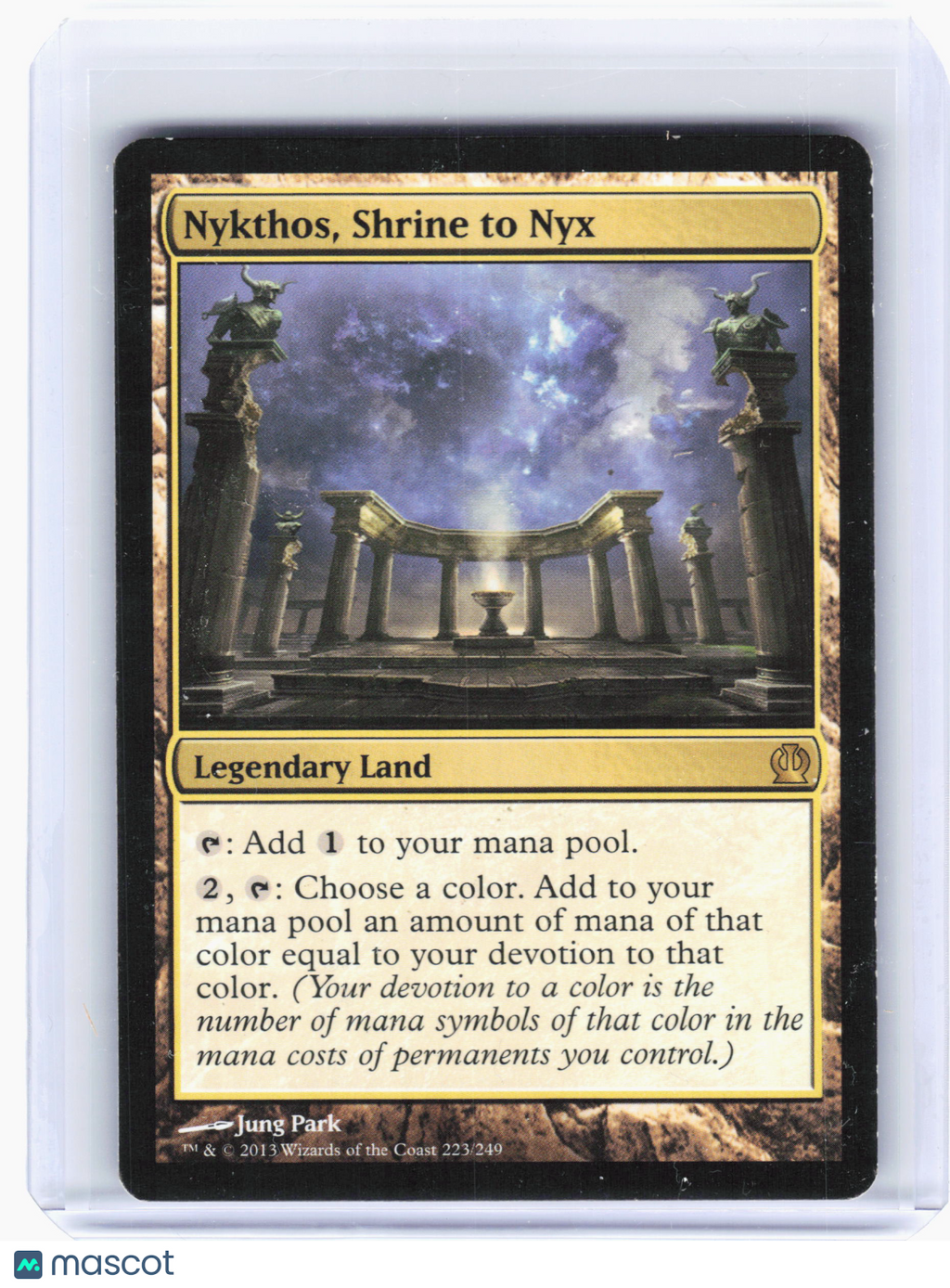 2013 Magic: The Gathering—Nykthos, Shrine to Nyx #223 Theros—Rare Nonfoil [MP]