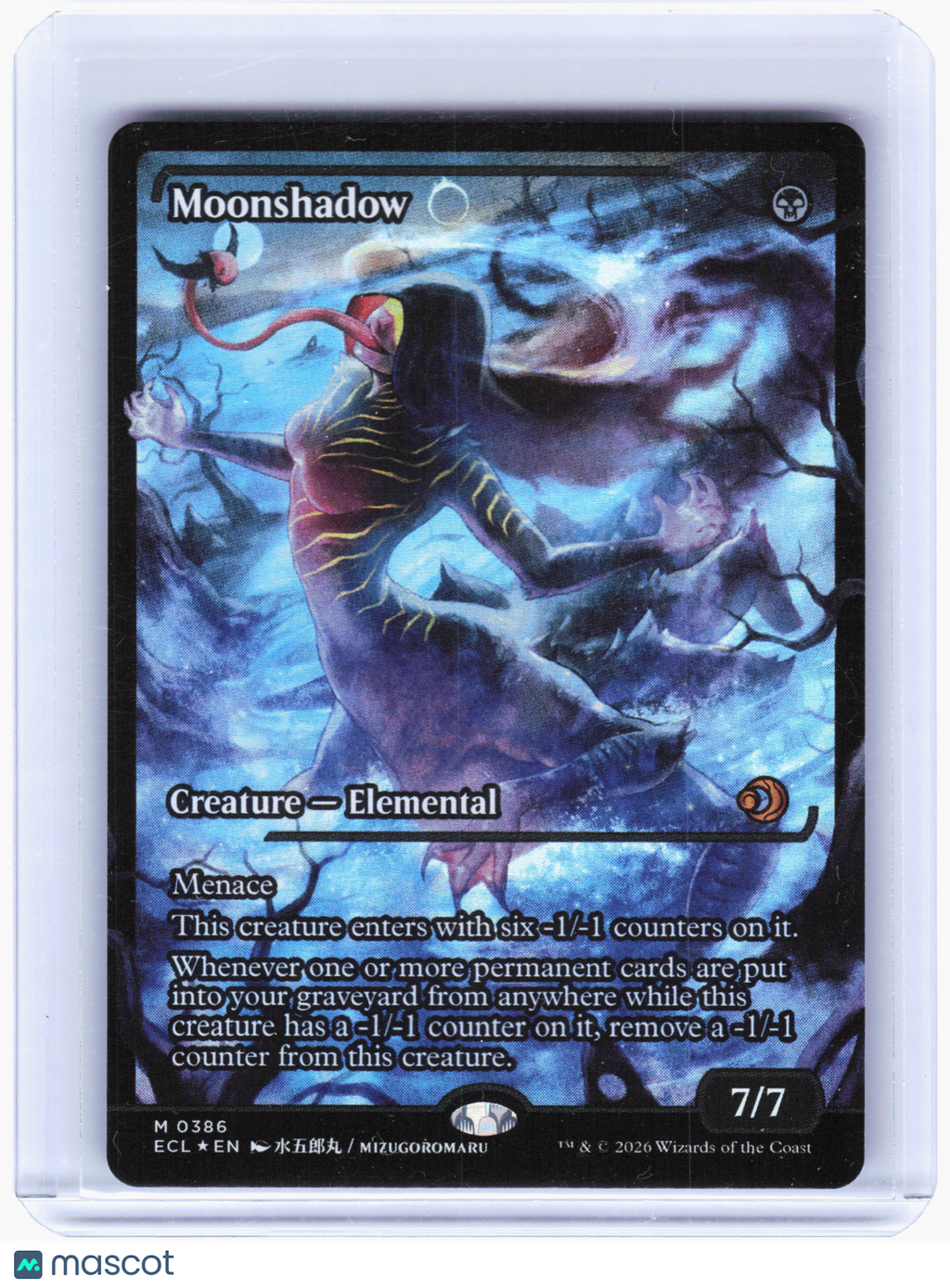2026 Magic: The Gathering—Moonshadow #386 Lorwyn Eclipsed—M Foil (Showcase)