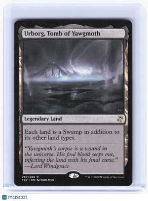2020 Magic: TG—Urborg, Tomb of Yawgmoth #287 Time Spiral Remastered—Rare Nonfoil