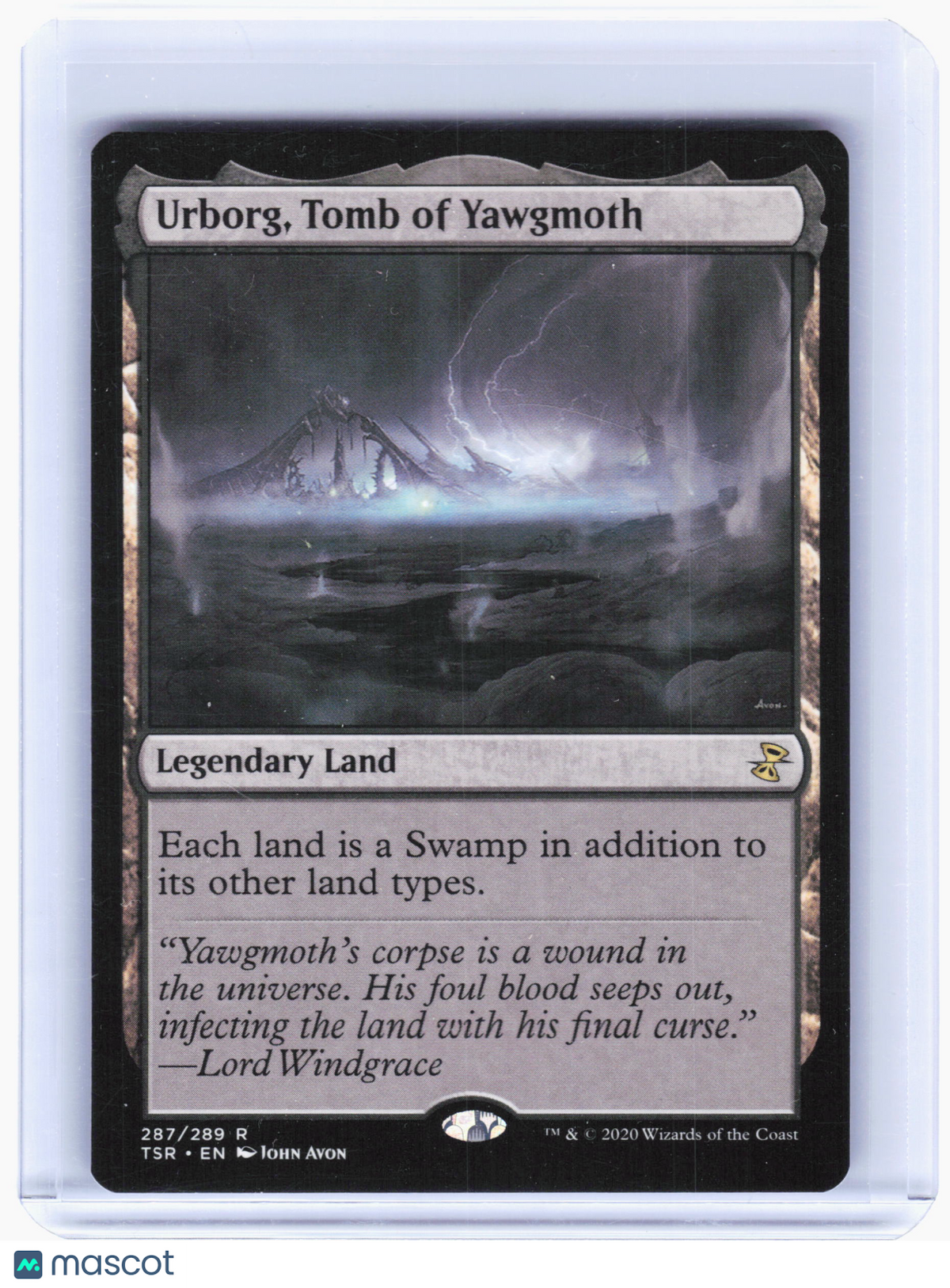 2020 Magic: TG—Urborg, Tomb of Yawgmoth #287 Time Spiral Remastered—Rare Nonfoil