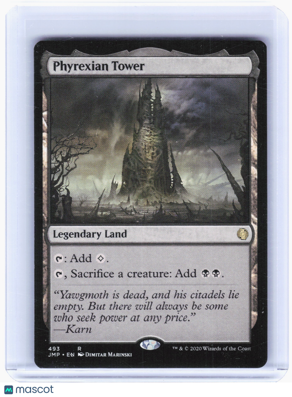 2020 Magic: The Gathering—Phyrexian Tower #493 Jumpstart—Rare Nonfoil