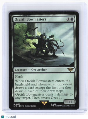 2023 Magic: The Gathering—Orcish Bowmasters #103 LTR—Rare Foil