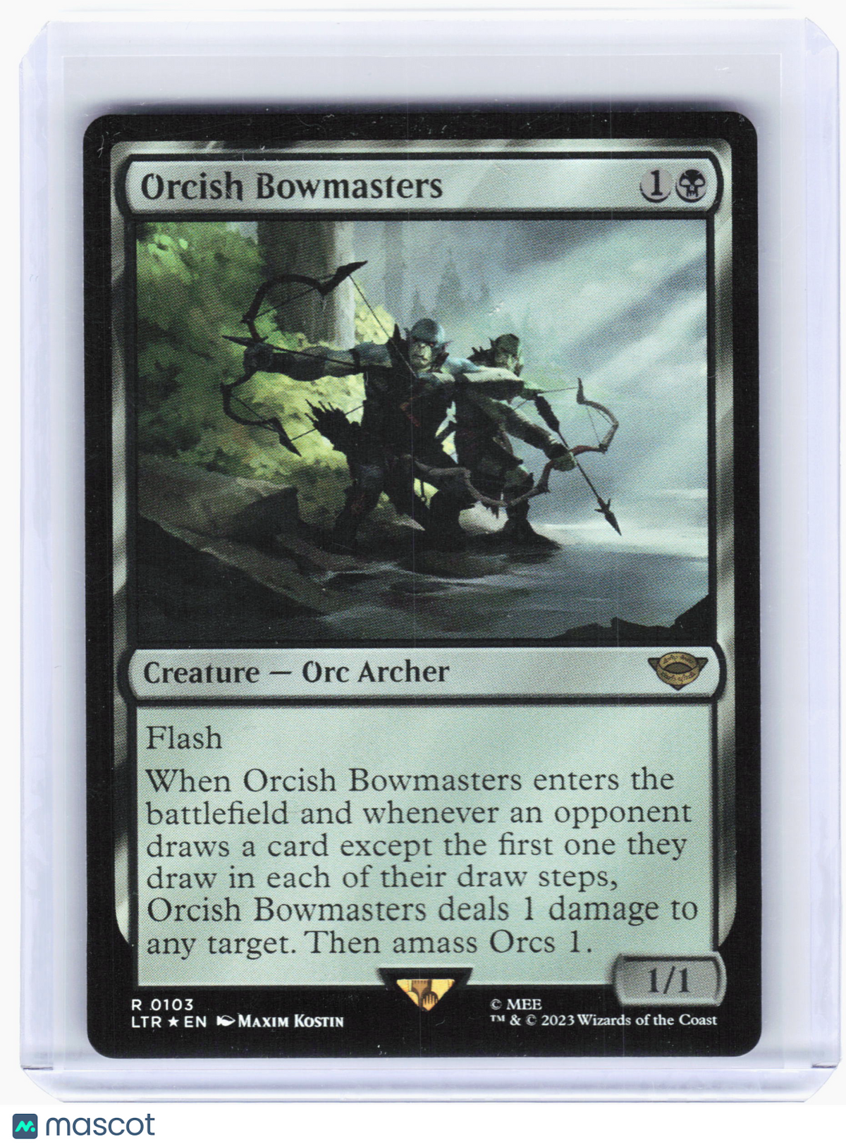 2023 Magic: The Gathering—Orcish Bowmasters #103 LTR—Rare Foil