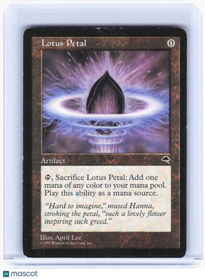 1997 Magic: The Gathering—Lotus Petal #294 Tempest—Common Nonfoil [HP]