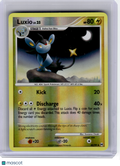 2009 Pokemon—Luxio #43 Arceus—Uncommon Reverse Holo