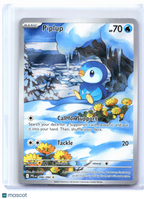 2025 Pokemon—Piplup #098/094 Phantasmal Flames—Illustration Rare Holo