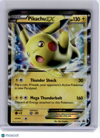 2016 Pokemon—Pikachu EX #XY174 XY—Black Star Promo Holo [Lightly Played]