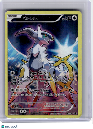 2016 Pokemon—Arceus #XY116 XY—Black Star Promo Holo [Damage]