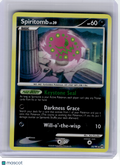2014 Pokemon—Spiritomb #32 Arceus—Rare Reverse Holo [Lightly Played]
