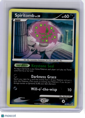 2014 Pokemon—Spiritomb #32 Arceus—Rare Reverse Holo [Lightly Played]