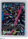 2024 Gundam Card Game—Strike Freedom Gundam #2 Freedom Ascension—LR+ Foil