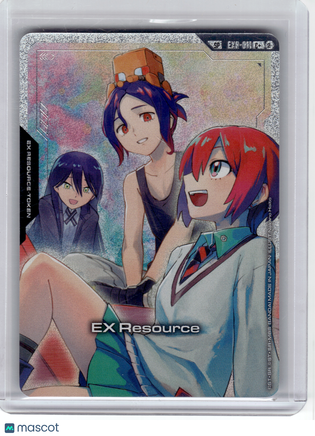 2026 Gundam Card Game—EX Resource #EXR-011 Freedom Ascension—C+ Foil