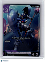 2026 Gundam Card Game—Abyss Gundam #10 Starter Deck 11: Aquatic Assault—C+ Foil
