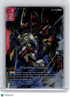2026 Gundam CG—The Final Victor #13 Starter Deck 12: Raging Onslaught—C+ Foil